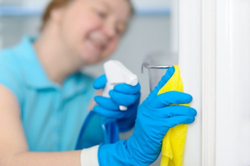 Professional cleaners handling a move out clean in Richmond upon Thames