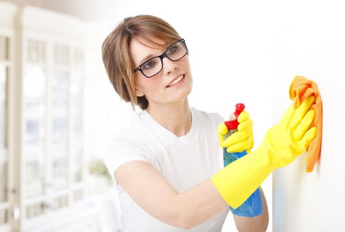 Local cleaning team preparing a Richmond upon Thames flat for new occupants