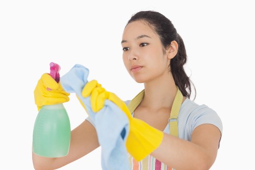 Inspection of carpet cleaning results during a complaint review