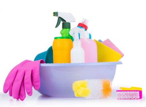 Local cleaner preparing a property for a one-off deep clean