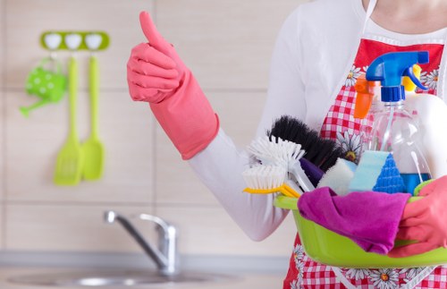 Professional cleaning of stone and paved patio surfaces