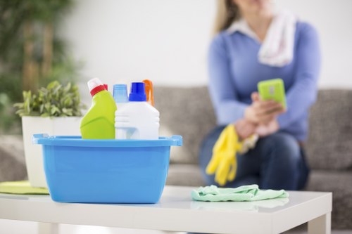 Professional communal cleaning for a mixed-use building in Richmond upon Thames